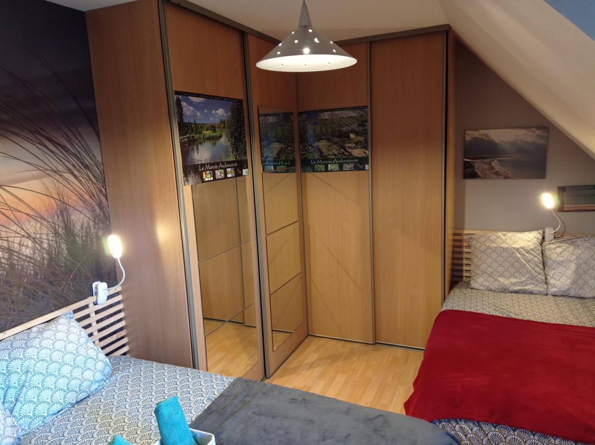Chambres D'Hotes Les Mesanges Saint-Martin-Lez-Tatinghem Kamer foto