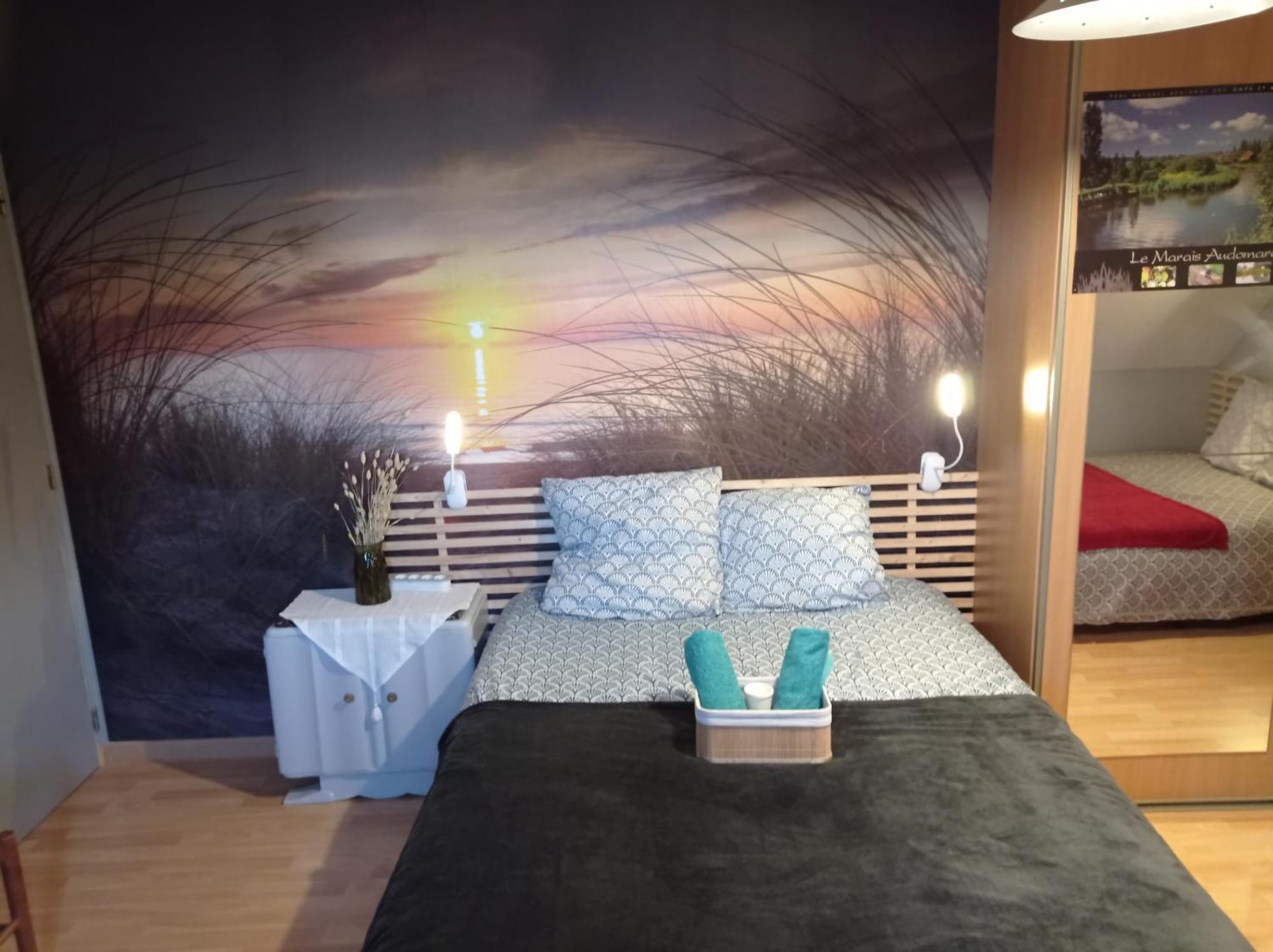 Chambres D'Hotes Les Mesanges Saint-Martin-Lez-Tatinghem Kamer foto
